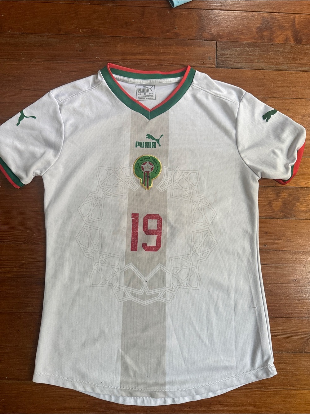 Morocco Jersey Number 19 En-Nestri